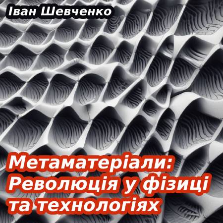 Іван Шевченко. Метаматеріали: Революція у фізиці та технологіях