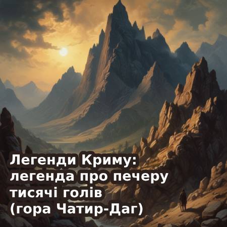Кримські легенди | Квіткова стежка Чатир-Дага