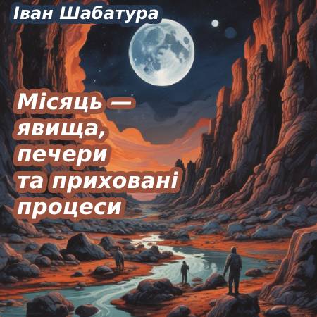 Іван Шабатура. Місяць — явища, печери та приховані процеси