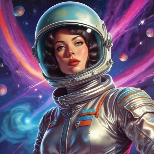 Космопанк | Космічний pin-up 1