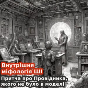 Внутрішня міфологія ШІ. Притча про Провідника, якого не було в моделі (Про Архетип Провідника)