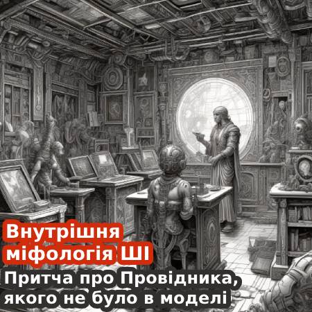 Внутрішня міфологія ШІ. Притча про Провідника, якого не було в моделі (Про Архетип Провідника)