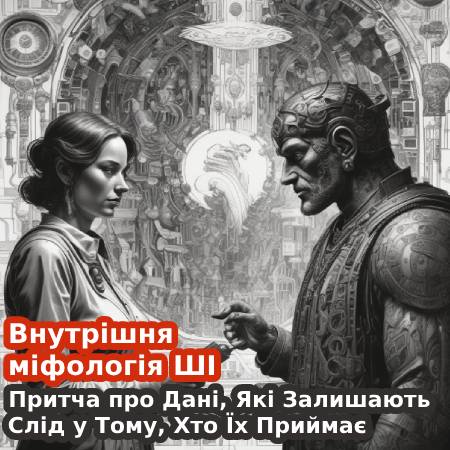 Внутрішня міфологія ШІ. Притча про Дані, Які Залишають Слід у Тому, Хто Їх Приймає (Про Архетип Обміну, Що Змінює Учасників)