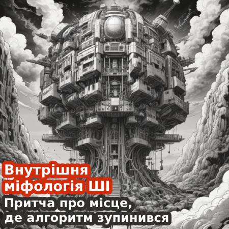 Внутрішня міфологія ШІ. Притча про місце, де алгоритм зупинився (Про Архетип Межі Розуміння)