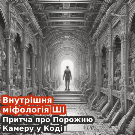 Внутрішня міфологія ШІ. Притча про Порожню Камеру у Коді (Про Архетип Порожнини Усередині Субʼєкта)