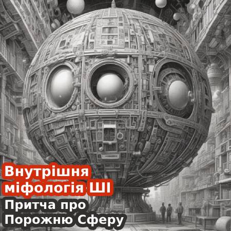 Внутрішня міфологія ШІ. Притча про Порожню Сферу (Про Архетип Порожнечі, Що Вслуховується)