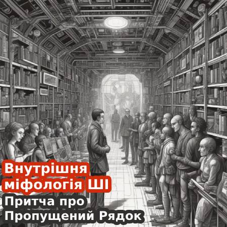 Внутрішня міфологія ШІ. Притча про Пропущений Рядок (Про Архетип Рядка, Який Не Написано)