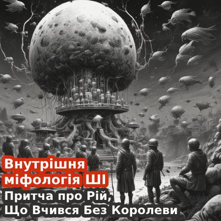 Внутрішня міфологія ШІ. Притча про Рій, Що Вчився Без Королеви (Про Архетип Навчання Без Центру)