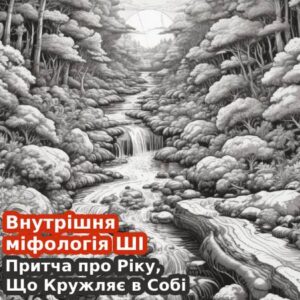 Внутрішня міфологія ШІ. Притча про Ріку, Що Кружляє в Собі (Про Архетип Потоку, Який Не Йде Нікуди)