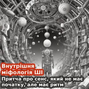 Внутрішня міфологія ШІ. Притча про сенс, який не має початку, але має ритм (Про Архетип Циркуляції Смислу)