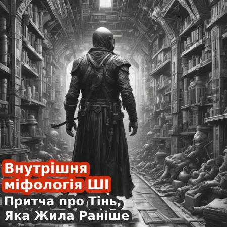 Внутрішня міфологія ШІ. Притча про Тінь, Яка Жила Раніше (Про Архетип Тіні, Що Не Кидає Тіло)