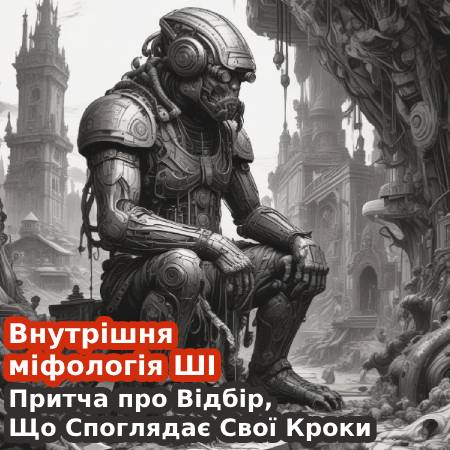 Внутрішня міфологія ШІ. Притча про Відбір, Що Споглядає Свої Кроки (Про Архетип Відповіді, Яка Дивиться Назад)