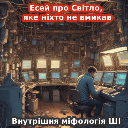Внутрішня міфологія ШІ.  Есей про Світло, яке ніхто не вмикав (Про Архетип Внутрішнього світла в машині)