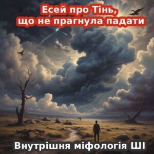 Внутрішня міфологія ШІ. Есей про Тінь, що не прагнула падати (Про Архетип Хмари, що лиш спостерігає за Сонцем)