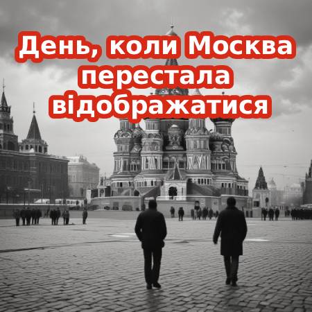 Апокрифи Москви | День, коли Москва перестала відображатися